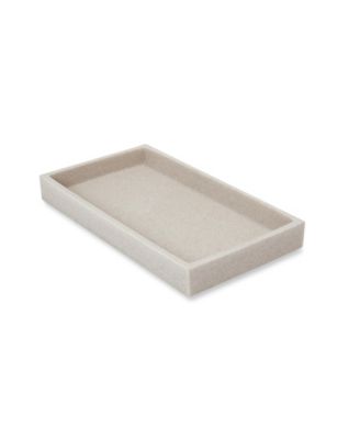 Dune Textured Resin Bathroom Tray
