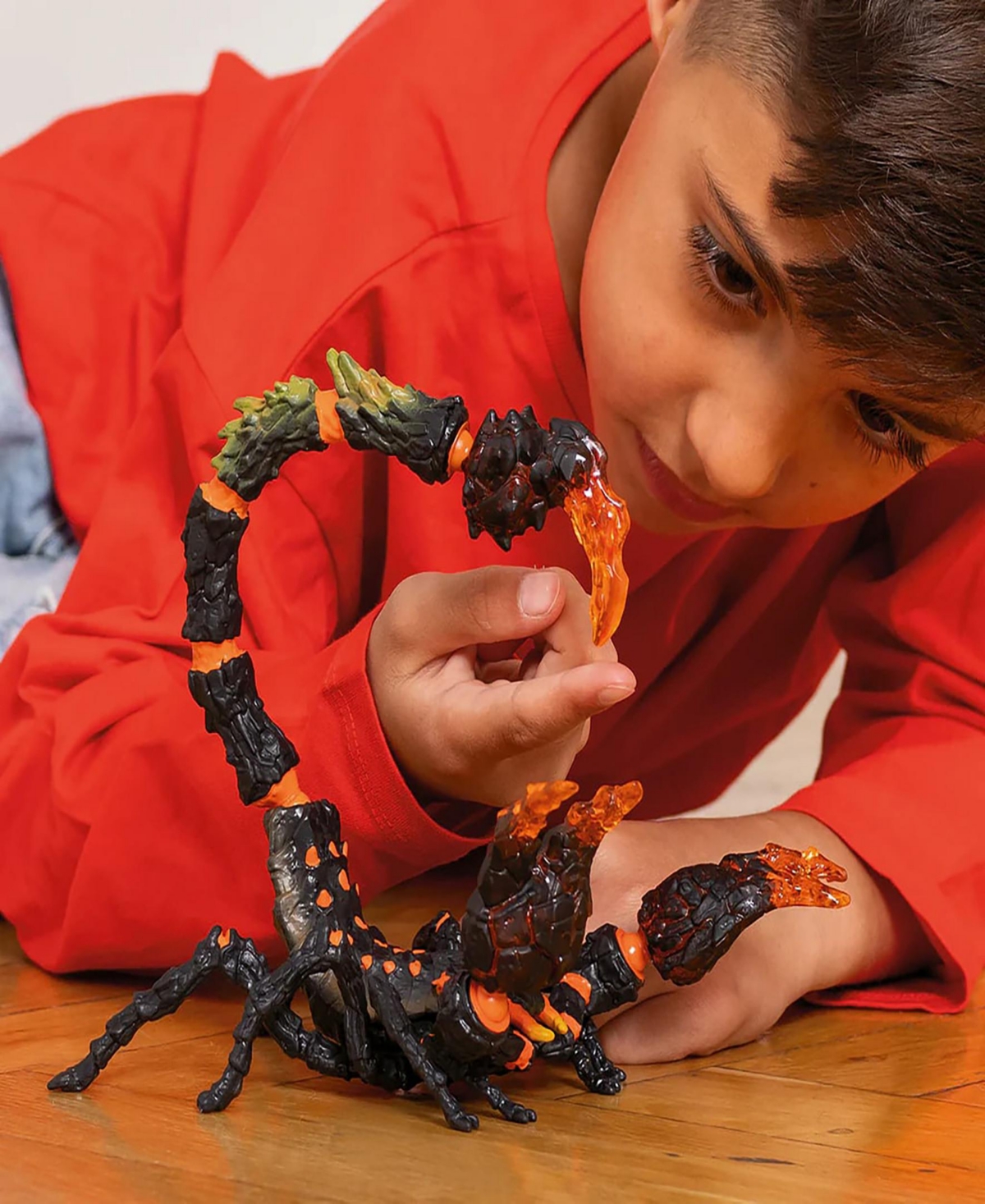 Schleich Eldrador Creatures Lava Scorpion Action Figure In Multi