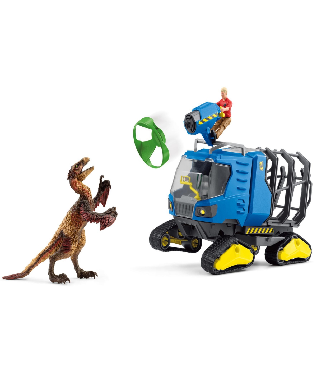 Shop Schleich Dinosaurs Track Vehicle Playset In Multi