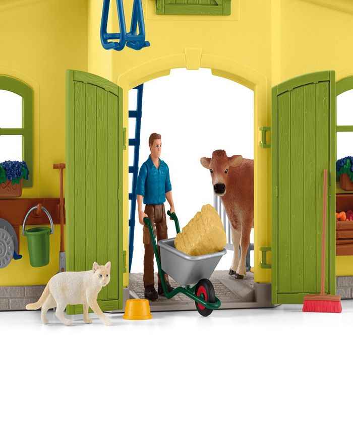 Schleich Farm World - Large 5" Mule Toy For Kids. Realistic, Hand-Painted Farm Animal Toys For Boys And Girls. Fun Educational Figure For Screen-Free, Imaginative Learning For Children Ages 3+ 14887