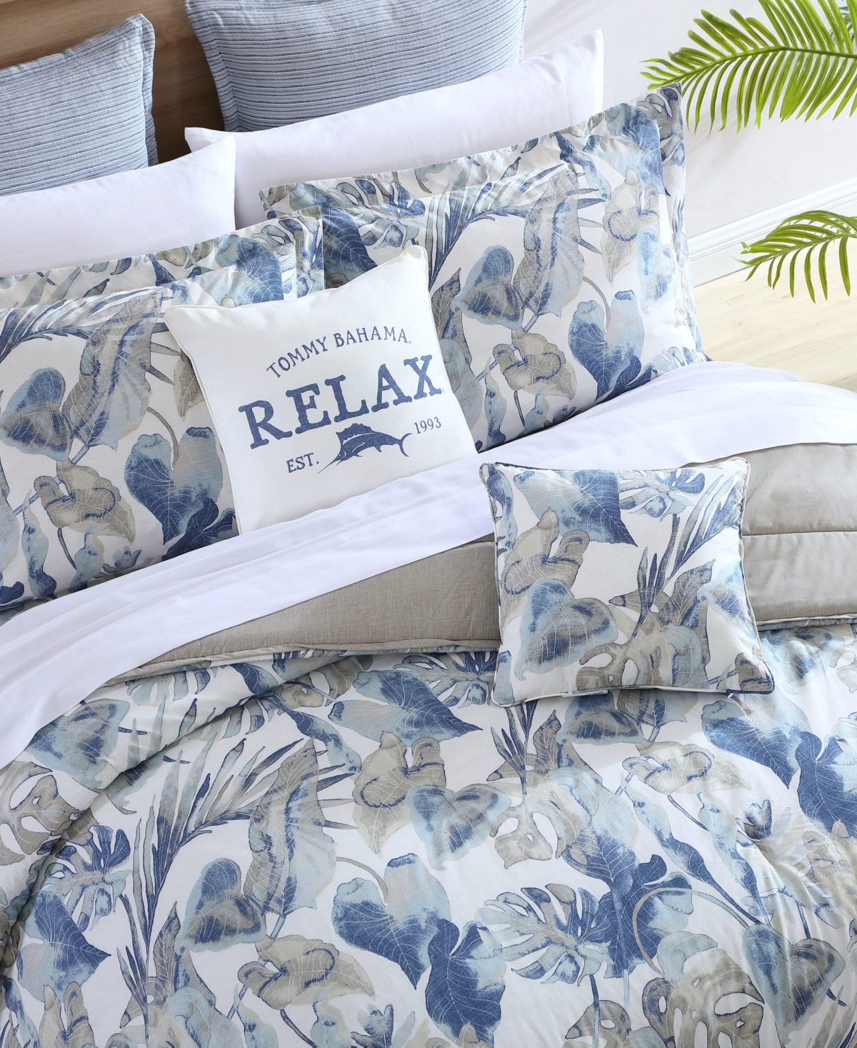 Tommy Bahama Home Raw Coast 4-Pc. Comforter Set