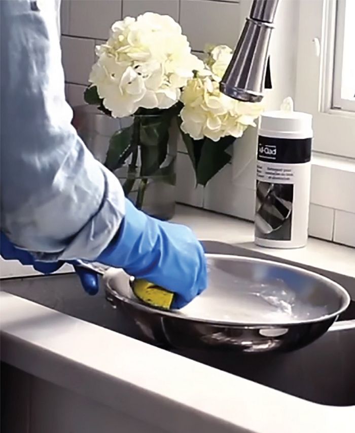 AllClad Stainless Steel 6 Qt. Covered Ultimate Deep Saute Pan Macy's