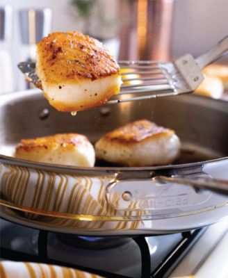 Stainless Steel, Aluminum and Copper Core 5-Ply Bonded 5-Quart Saute Pan with Lid