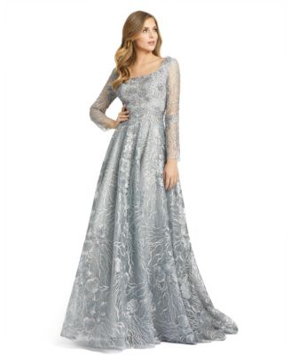 Shops mac duggal long sleeve gowns