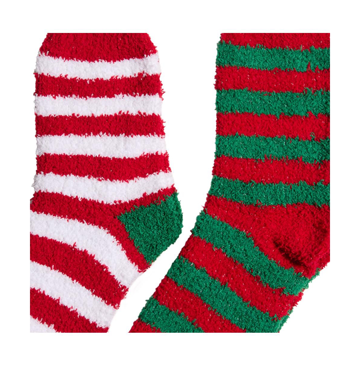 Shop Stems Cozy Striped Socks Two Pack In Open Miscellaneous
