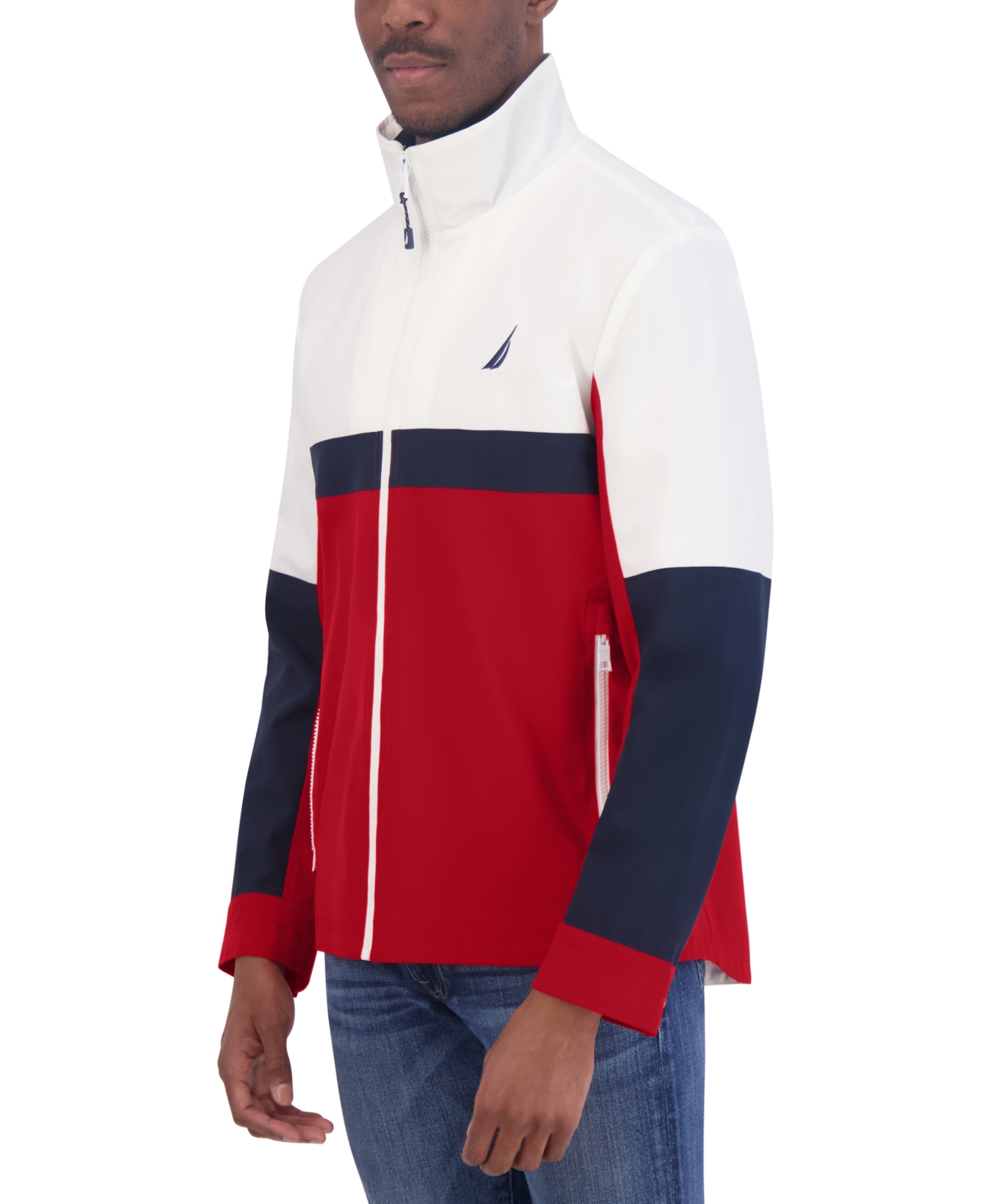 Nautica Men's Colorblocked Golf Jacket