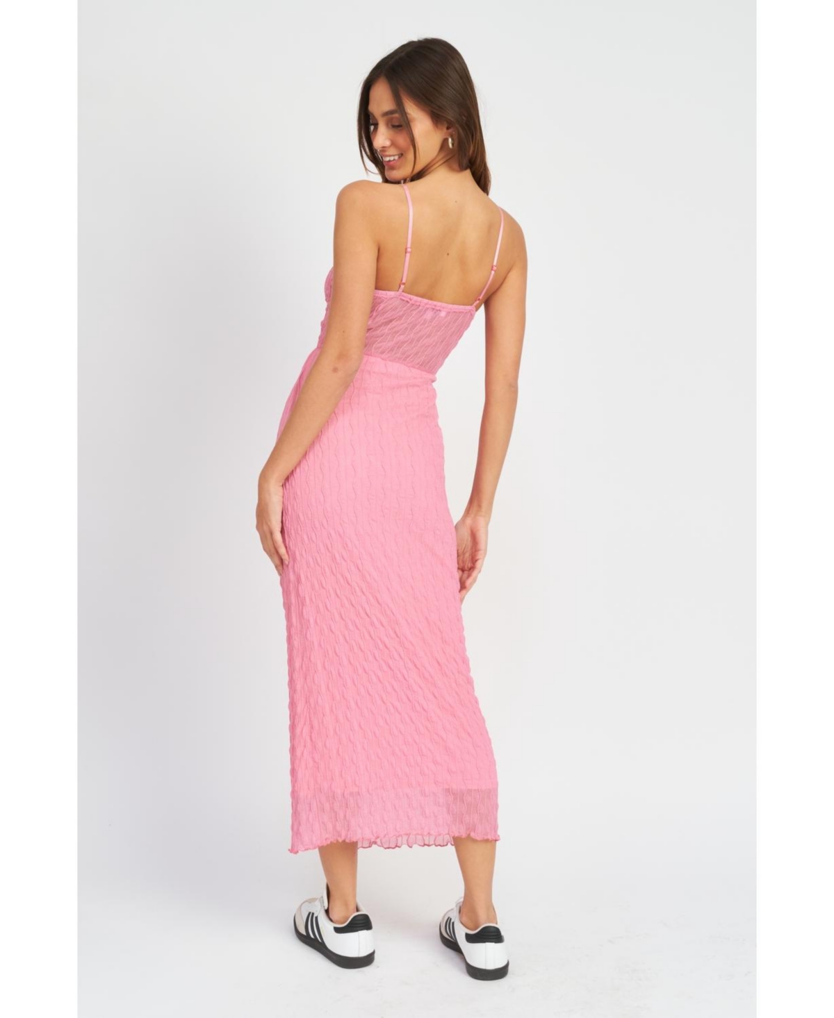 Shop Emory Park Kennedy Midi Dress In Pink