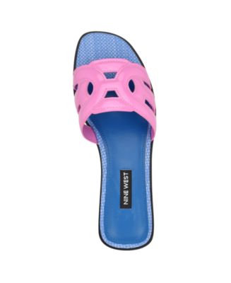 Women's Geena Cutout Flat Slip-On Sandals
