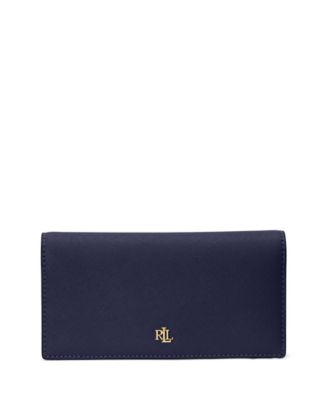 Lauren Ralph Lauren - Crosshatch Leather Slim Wallet
