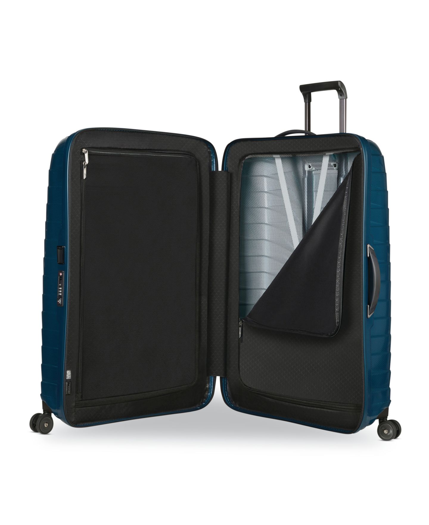 Чемодан Samsonite Proxis Carry On Spinner, цвет: Чёрный — фото 20