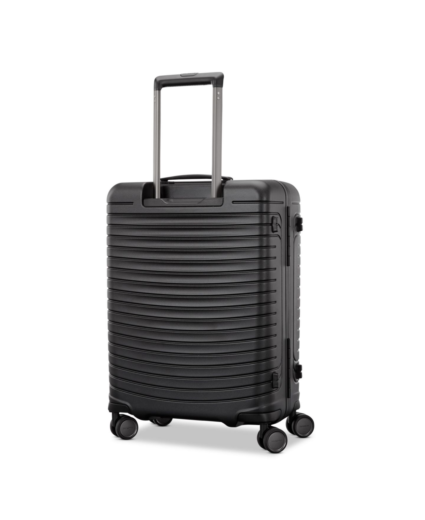 Чемодан Samsonite Framelock Max Carry-on Spinner, цвет: Асфальтовый чёрный — фото 2