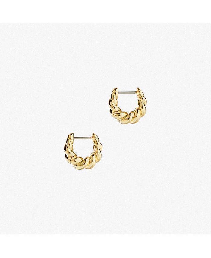 Ana Luisa Twisted Hoop Earrings - Paris Mini - Macy's