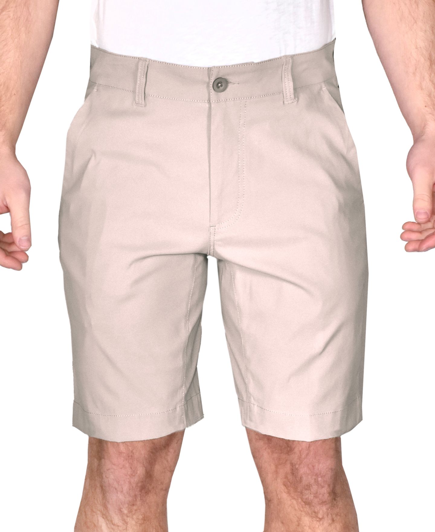 Мужские шорты Vintage 1946 Modern-Fit Stretch Hybrid Performance 9" Shorts, цвет: Серый — фото 4