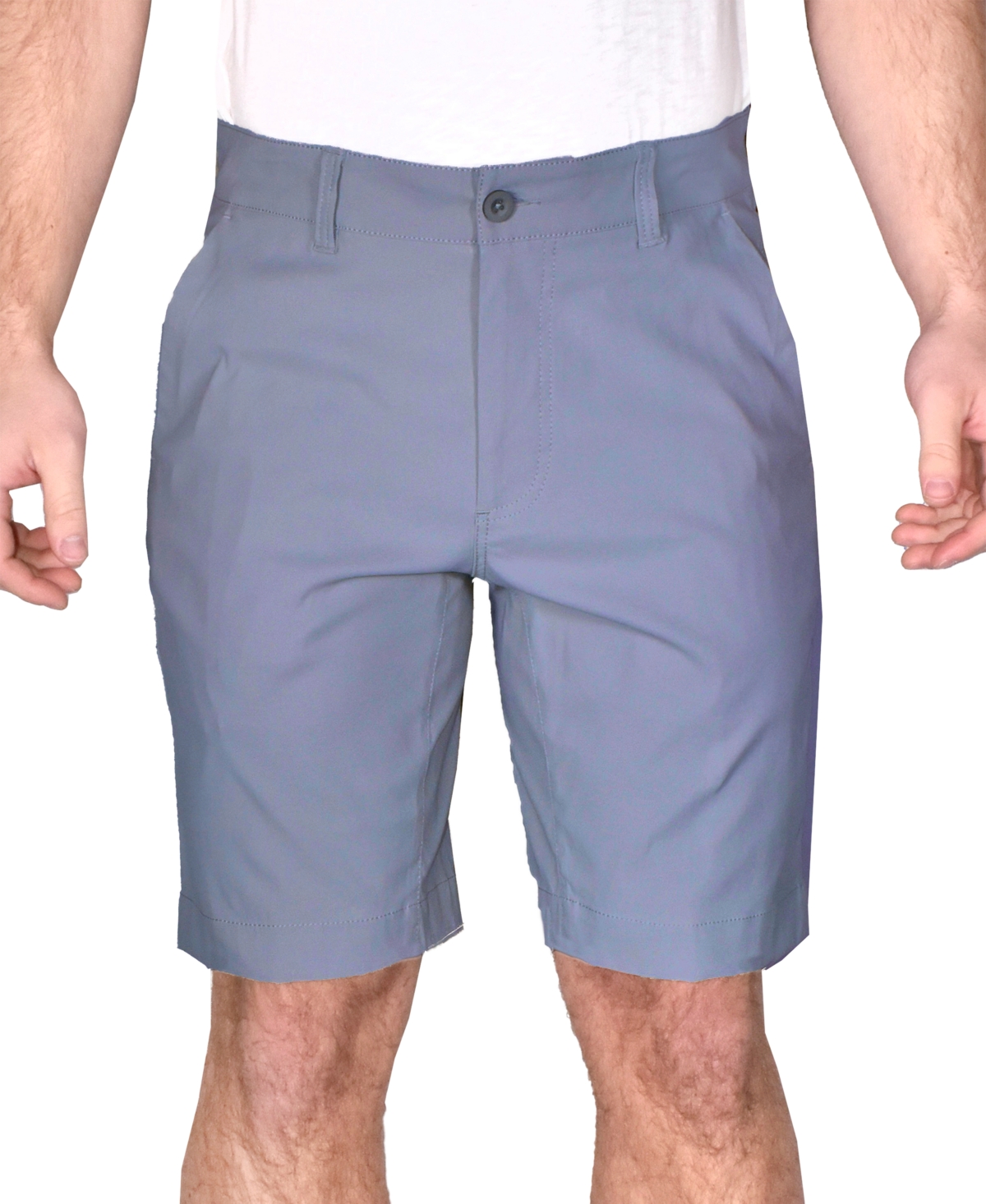 Men's Modern-Fit Stretch Hybrid Performance 9" Shorts - Mood Indigo