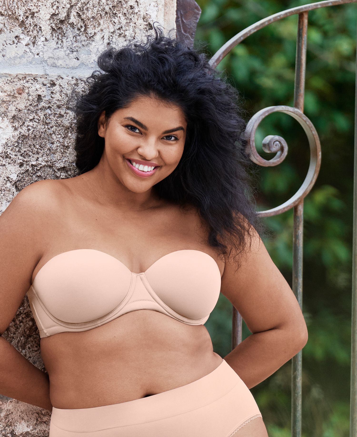 Red Carpet Full Figure Underwire Strapless Bra 854119, Up To I Cup
