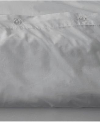 Organic Cotton Cool-Air Percale Duvet Cover - Full/Queen