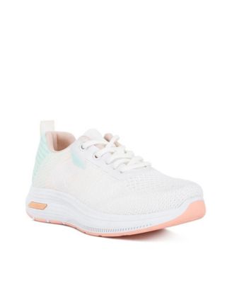 synthia contrasting chunky sneakers