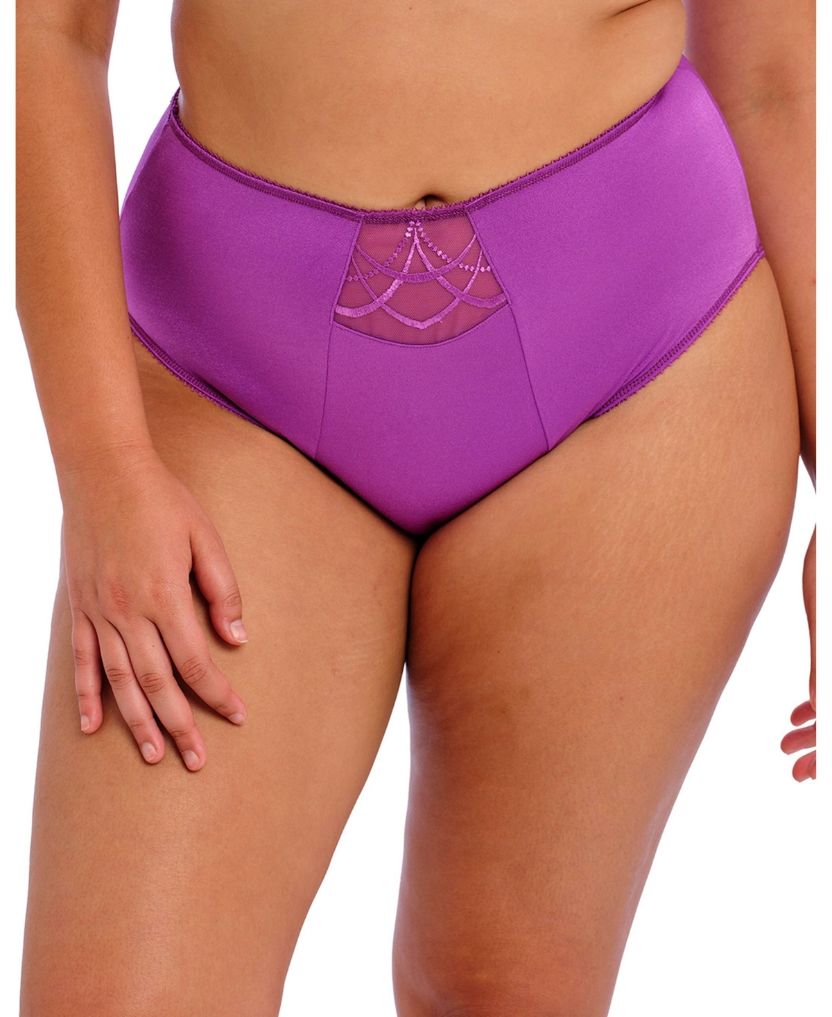 Women's Plus Size Cate Full Brief Underwear EL4036 - Dahlia