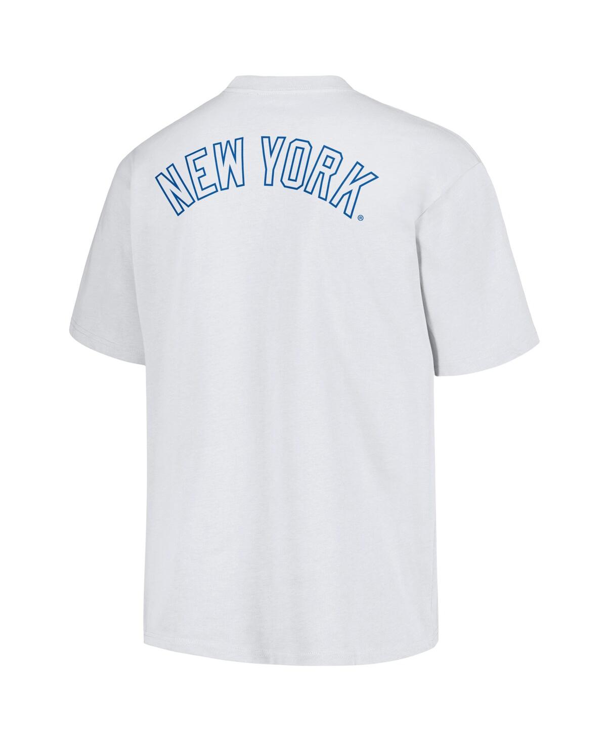 Shop Pleasures Men's  White New York Yankees Mascot T-shirt