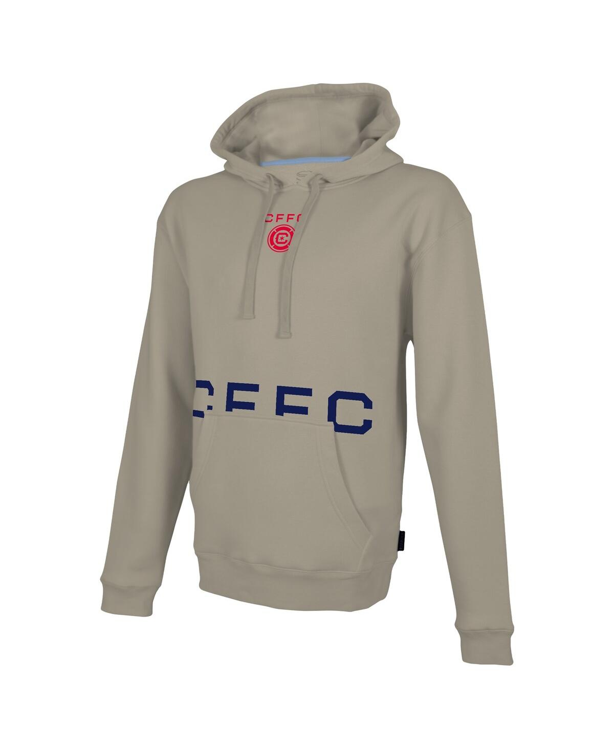 Shop Stadium Essentials Men's  Tan Chicago Fire Status Pullover Hoodie