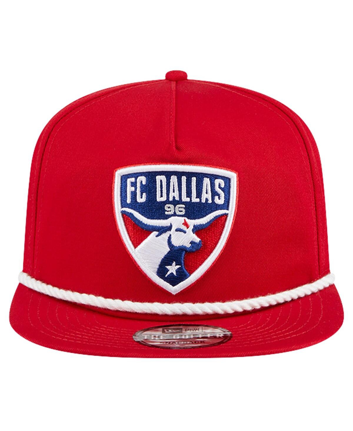 Men's New EraFc Dallas The Golfer Kickoff Collection Adjustable Hat - Red