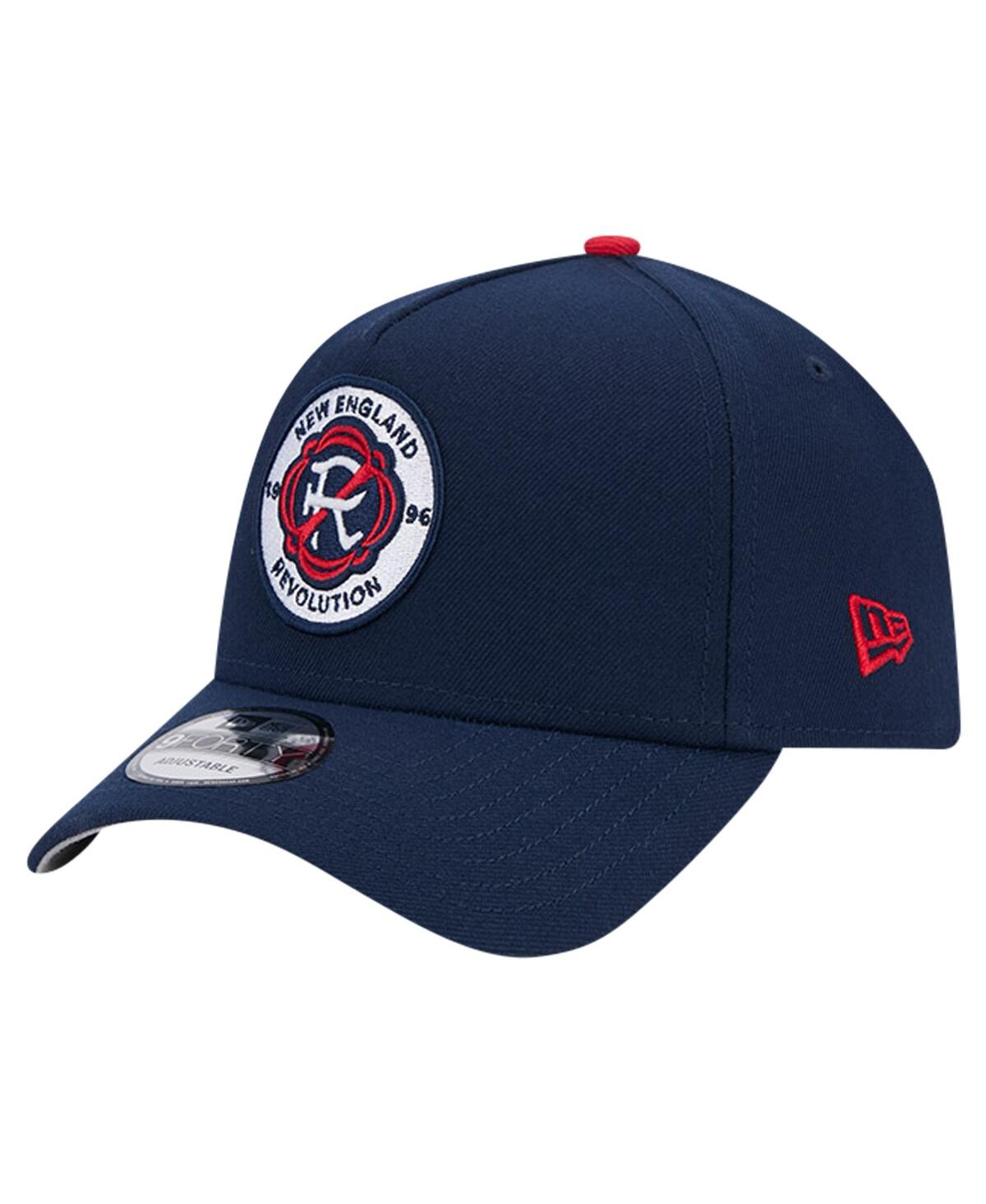 Shop New Era Men's  Navy New England Revolution 2024 Kick Off Collection 9forty A-frame Adjustable Hat