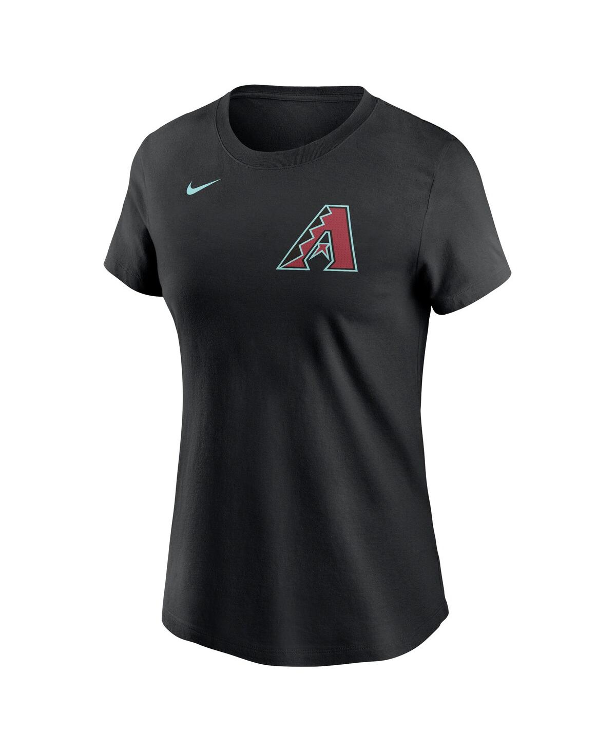 Shop Nike Women's  Alek Thomas Black Arizona Diamondbacks 2024 Fuse Name And Number T-shirt