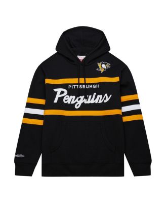 Men's Black Pittsburgh Penguins Head Coach Pullover Hoodie
