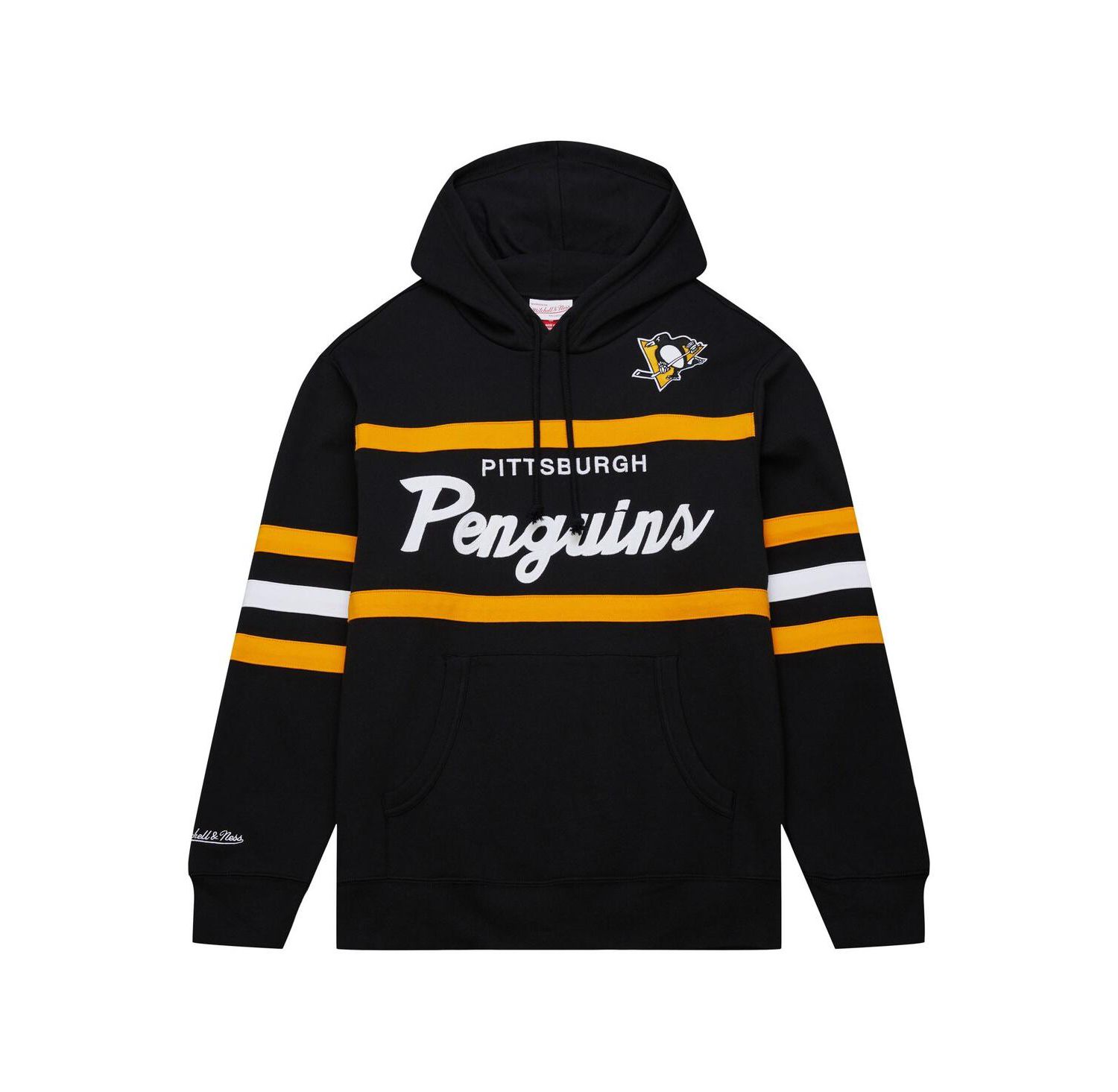 Men's Black Pittsburgh Penguins Head Coach Pullover Hoodie