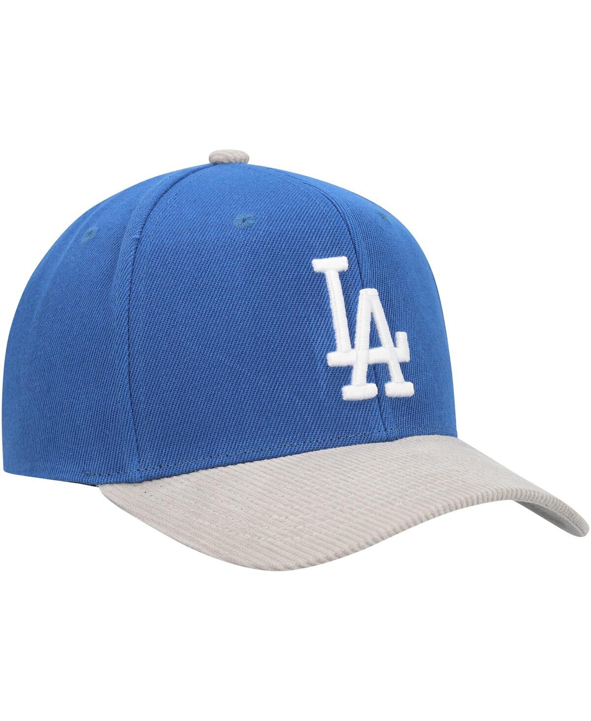 Mitchell & Ness Men's  Royal Los Angeles Dodgers Corduroy Pro Snapback Hat In Royal