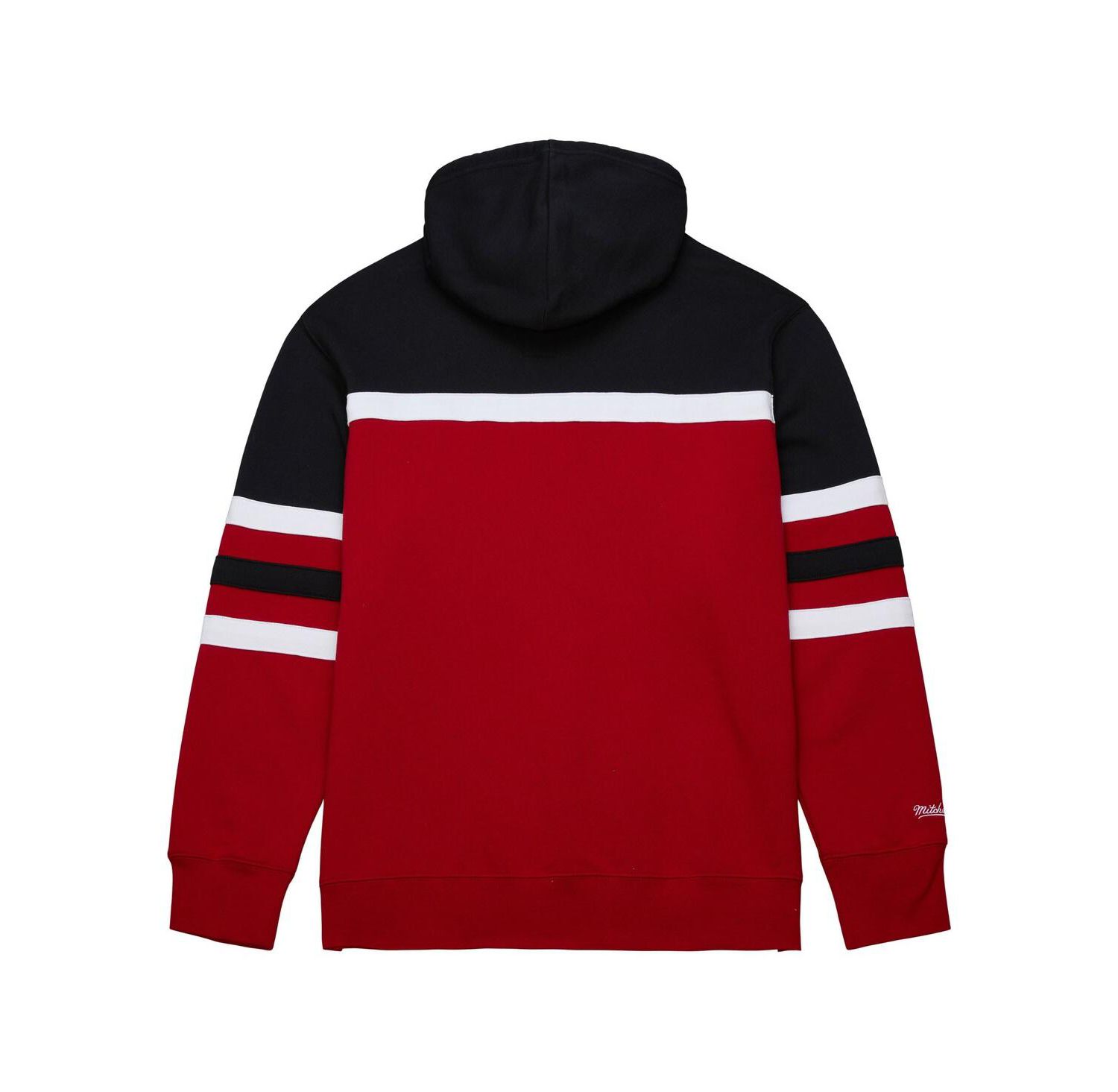 Men's Red, Black Detroit Red Wings Head Coach Pullover Hoodie