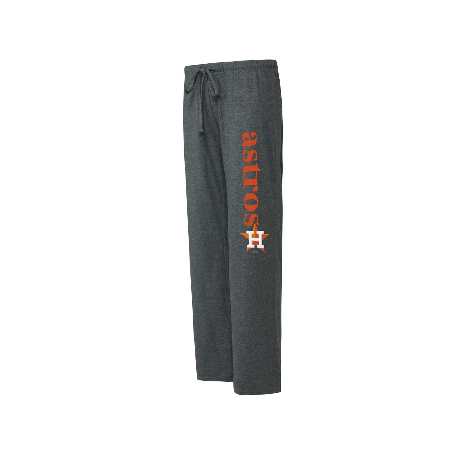 Women's Charcoal, Navy Houston Astros Meter Muscle Tank and Pants Sleep Set