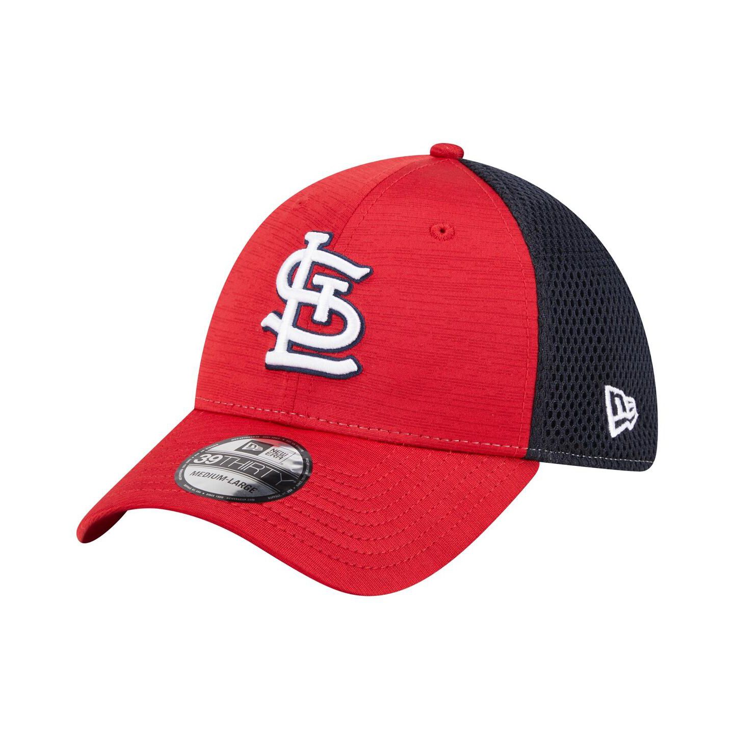 Мужская кепка New Era Red St. Louis Cardinals Neo 39THIRTY Flex Hat — фото 1