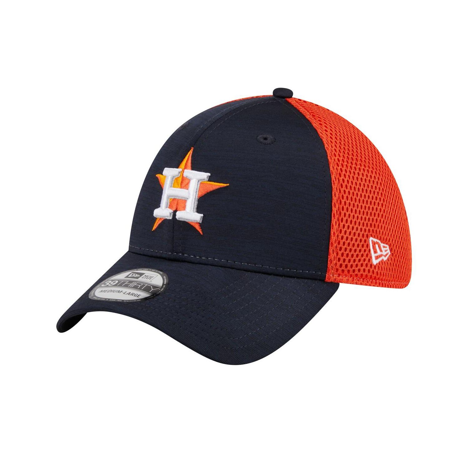 Men's Navy Houston Astros Neo 39THIRTY Flex Hat