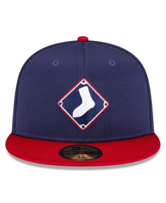 Men's Navy Chicago White Sox 2024 Batting Practice 59FIFTY Fitted Hat