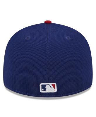 Men's White Texas Rangers 2024 Batting Practice Low Profile 59FIFTY Fitted Hat