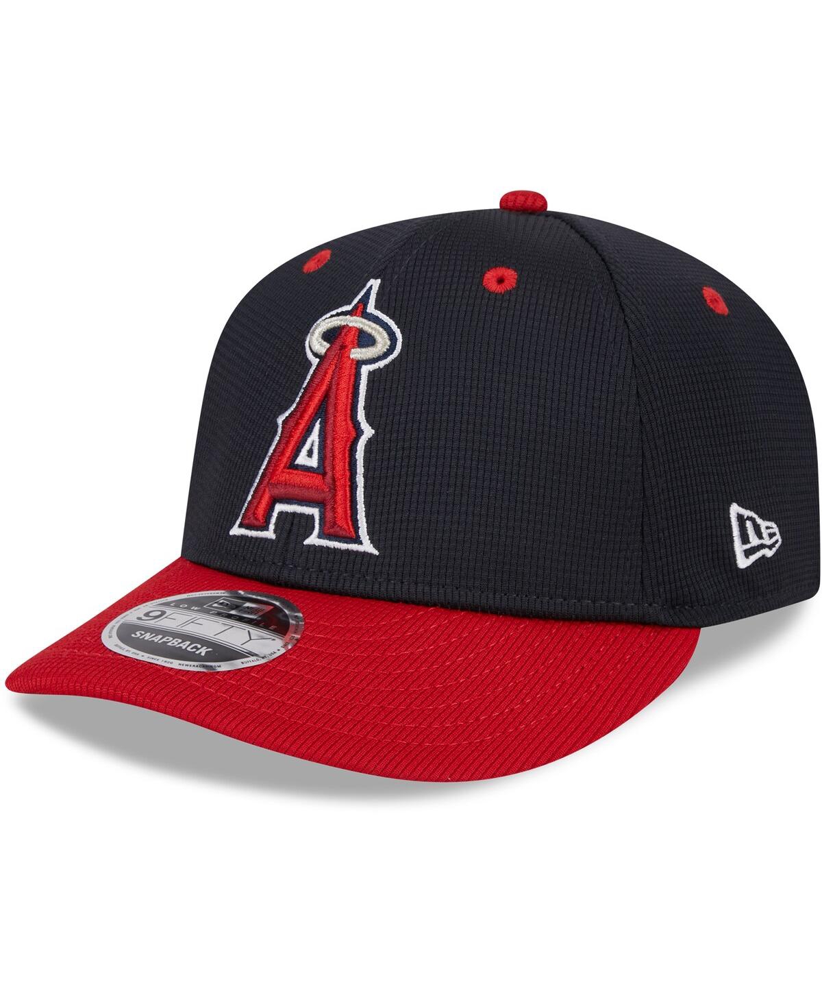 New Era Men's Navy Los Angeles Angels 2024 Batting Practice 59fifty Fitted Hat In Navy