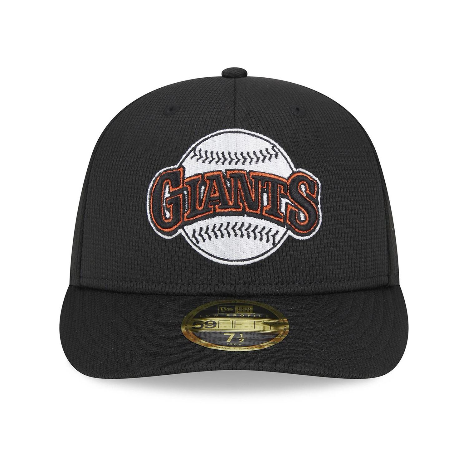 Men's Black San Francisco Giants 2024 Batting Practice Low Profile 59FIFTY Fitted Hat