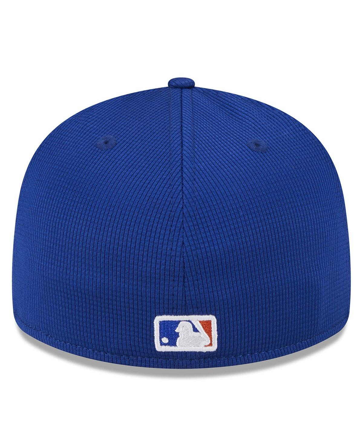 Men's New EraNew York Mets 2024 Batting Practice Low Profile 59FIFTY Fitted Hat - White