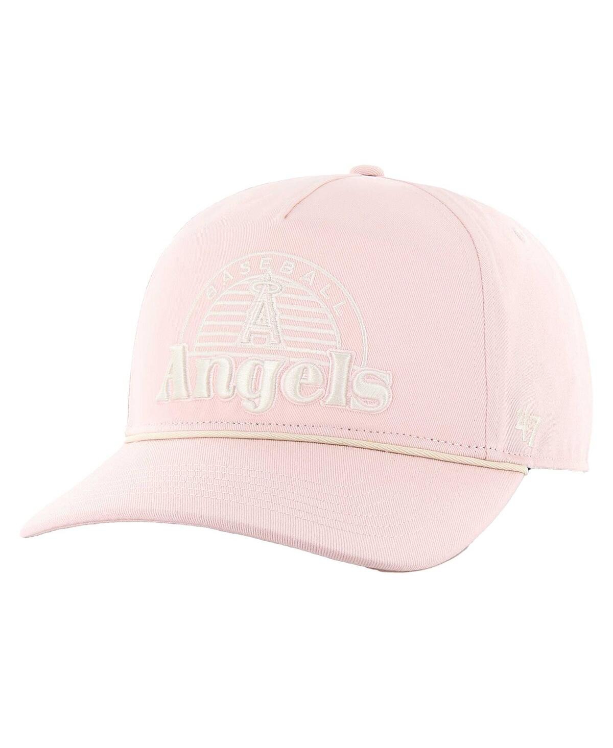 47 Brand Men's ' Pink Los Angeles Angels Wander Hitch Adjustable Hat