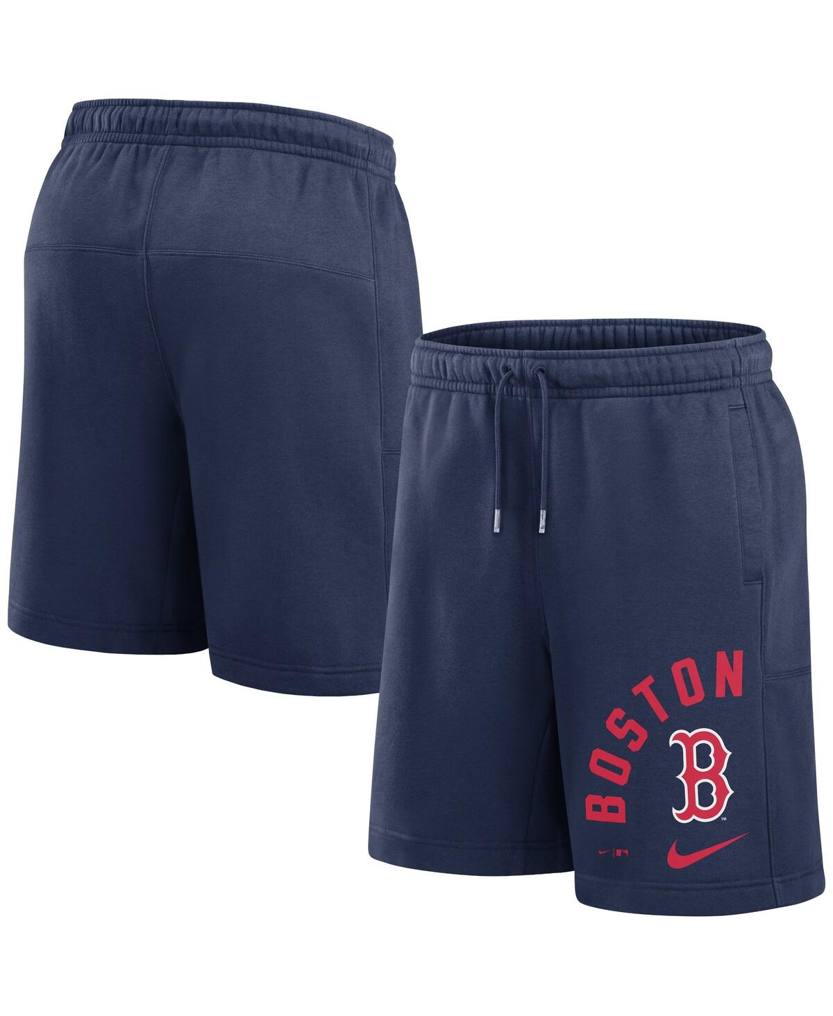 Shop Nike Men's  Navy Boston Red Sox Arched Kicker Shorts