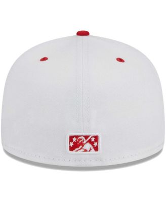 Men's White Indianapolis Indians Theme Nights ABCs 59FIFTY Fitted Hat