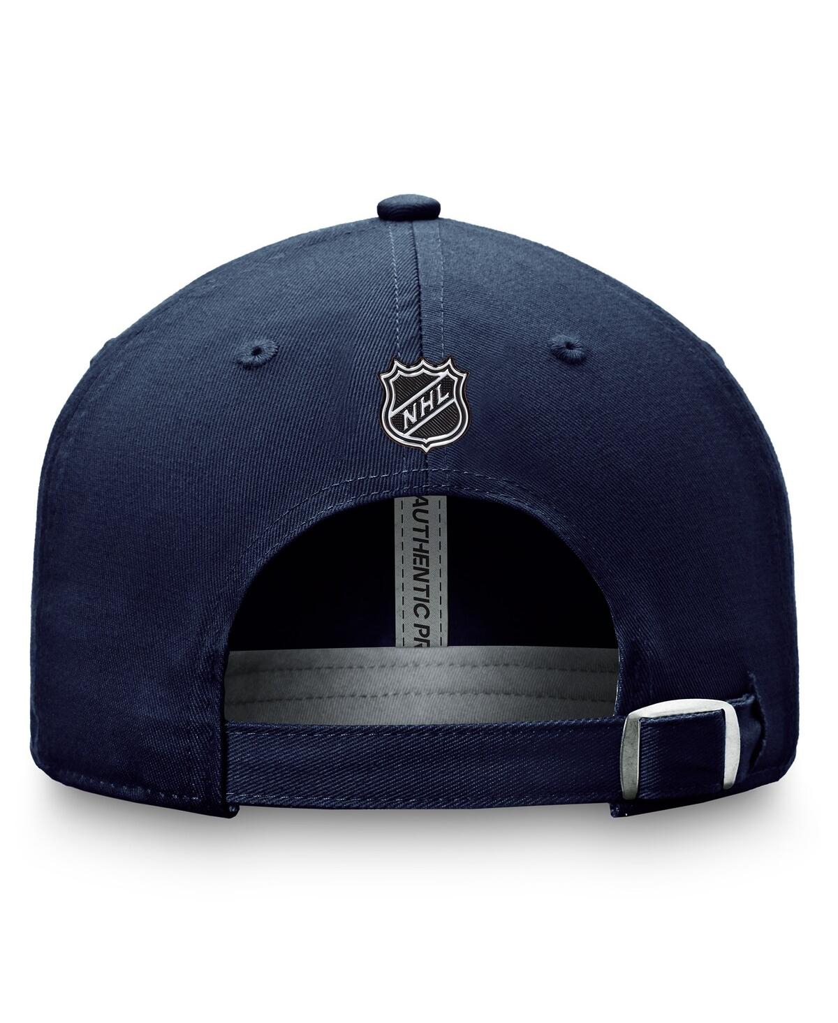 Fanatics Men's  Navy St. Louis Blues Authentic Pro Prime Adjustable Hat In Navy