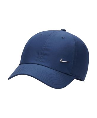 Men s and Women s Nike Navy Metal Swoosh Club Performance Adjustable Hat Macy s