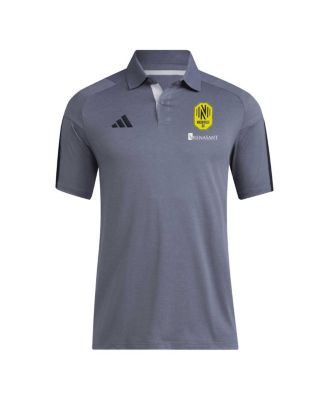Men's Gray Nashville SC 2024 Training Polo Shirt