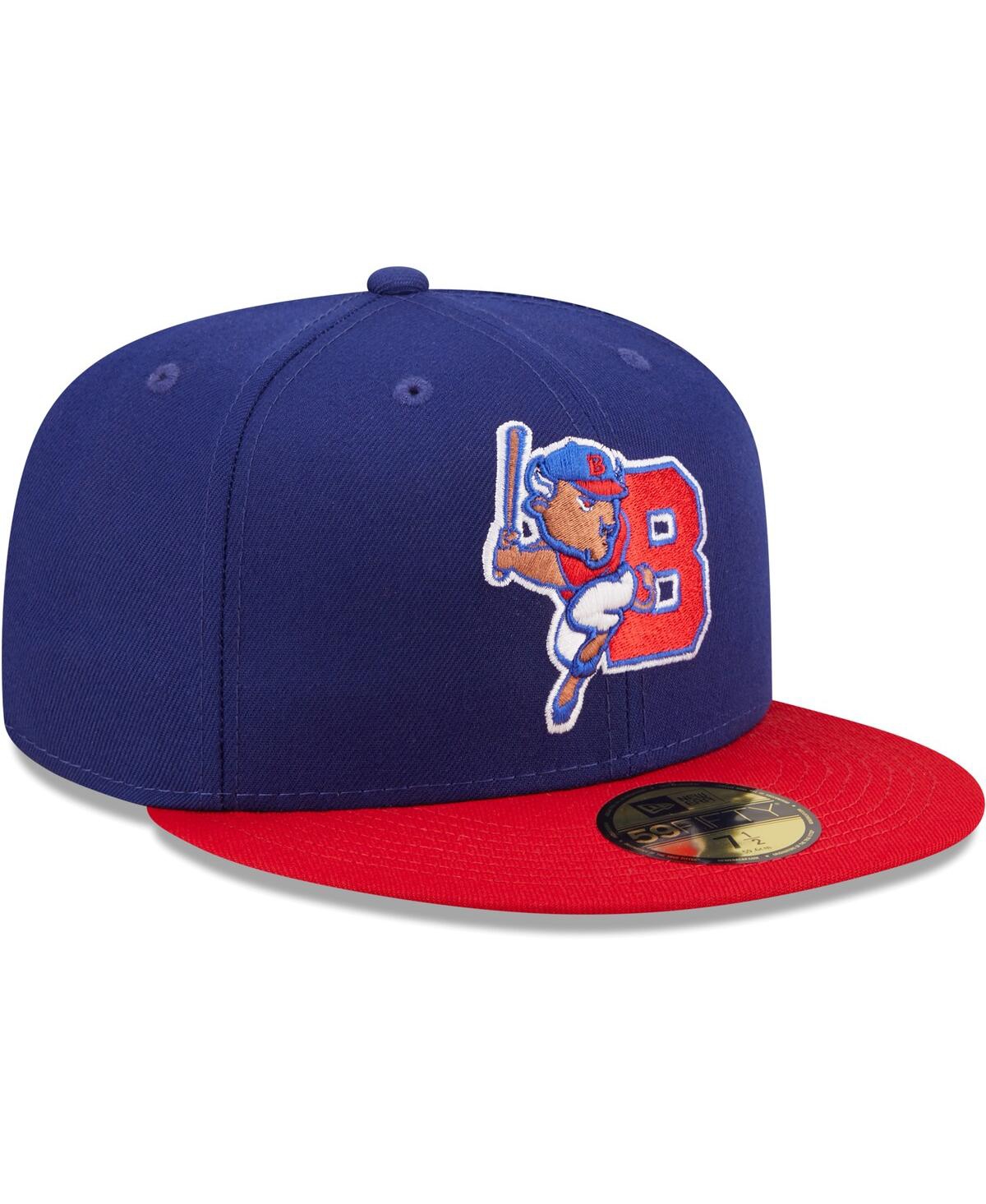 New Era Men's  Royal Buffalo Bisons Authentic Collection 59fifty Fitted Hat In Royal