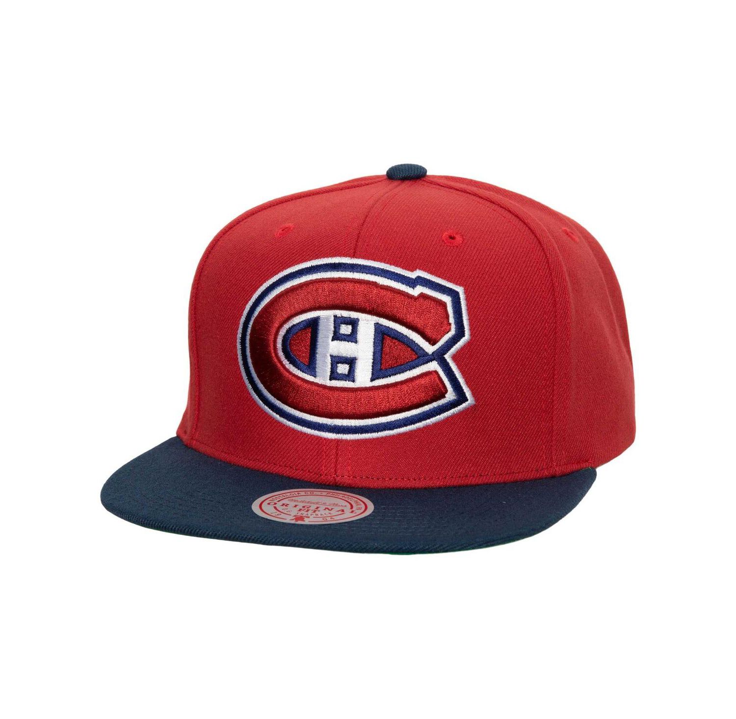 Men's Red Montreal Canadiens Core Team Ground 2.0 Snapback Hat