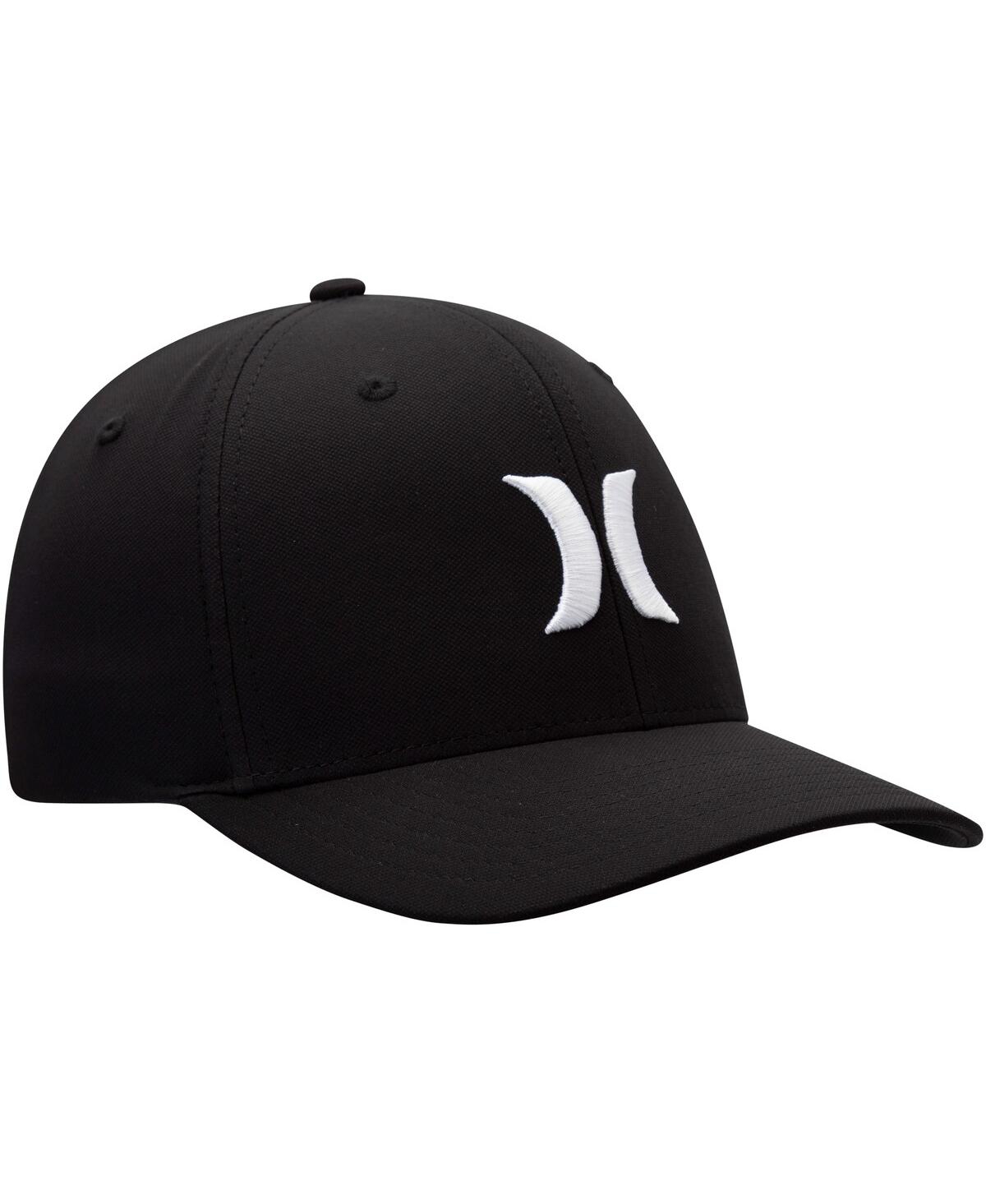 Shop Hurley Men's  Black One & Only Primary Logo H2o-dri Flex Hat