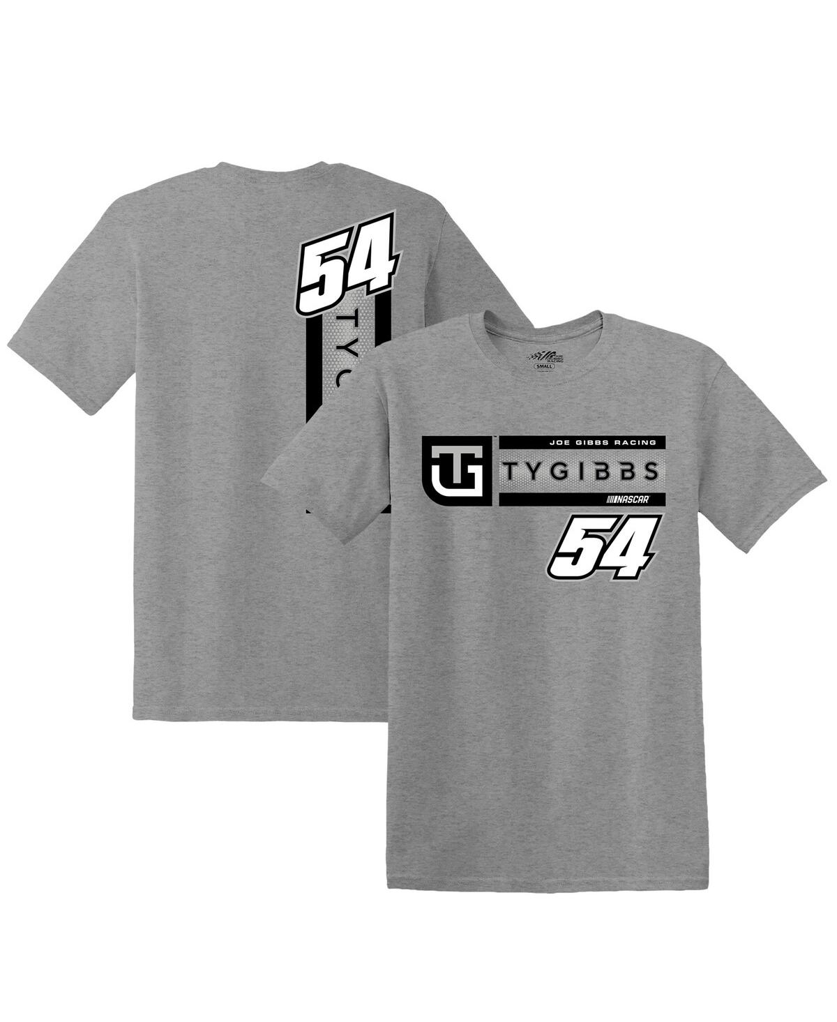 Men's Joe Gibbs Racing Team Collection Heather Gray Ty Gibbs Lifestyle T-shirt - Heather Gray