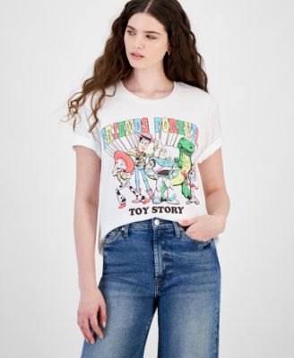 Disney - Juniors' Toy Story Friends Forever Graphic T-Shirt